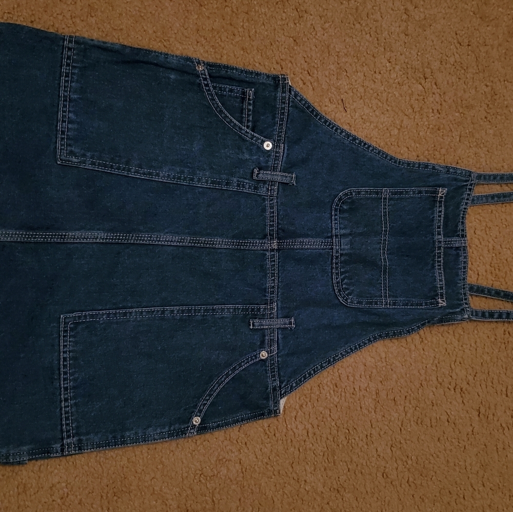 Overall dress short